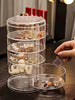1pc Multi-Layer Rotating Jewelry Box For Earrings, Hairpins, Headbands, Hair Ties Organizing In Simple Yet Exquisite Design Back To School